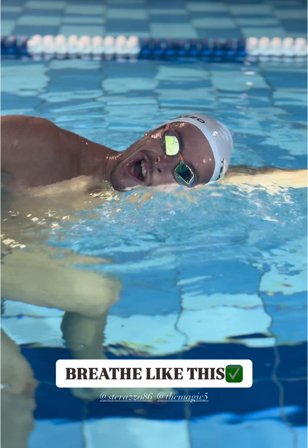 TikTok post by @sterazzo86 for TheMagic5. Caption reads: [...] breathing: careful with the timing! 🫁....