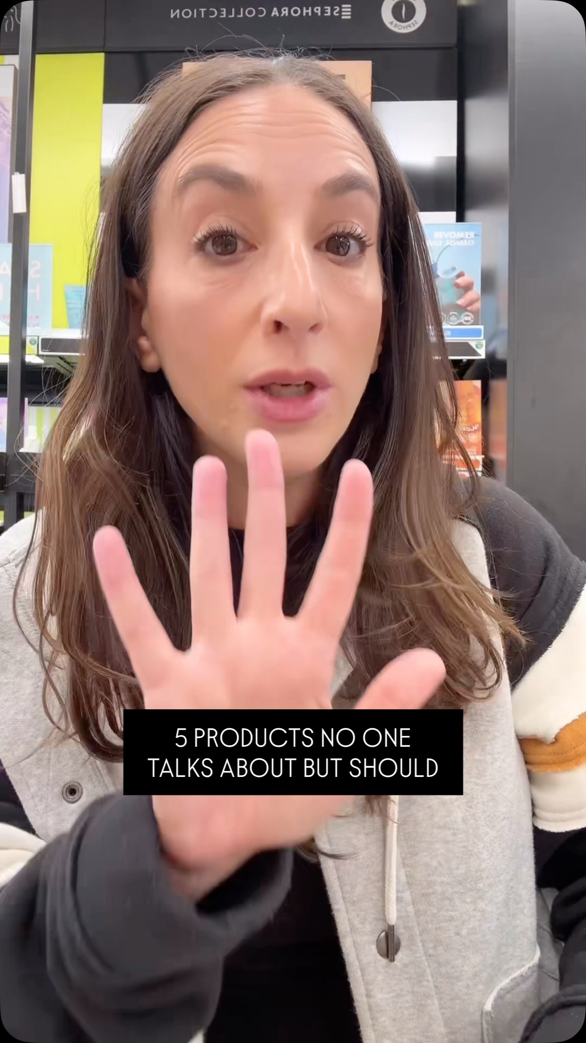 Instagram post by @abbythebadassmom for Alpyn Beauty. Caption reads: [...] no one is talking about but should - Alpyn....