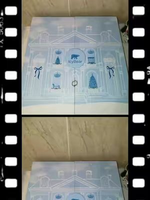 TikTok post by @desc452 for Icy Bear Dental. Caption reads: Icy Bear Dental Advent Calendar Thank you for....