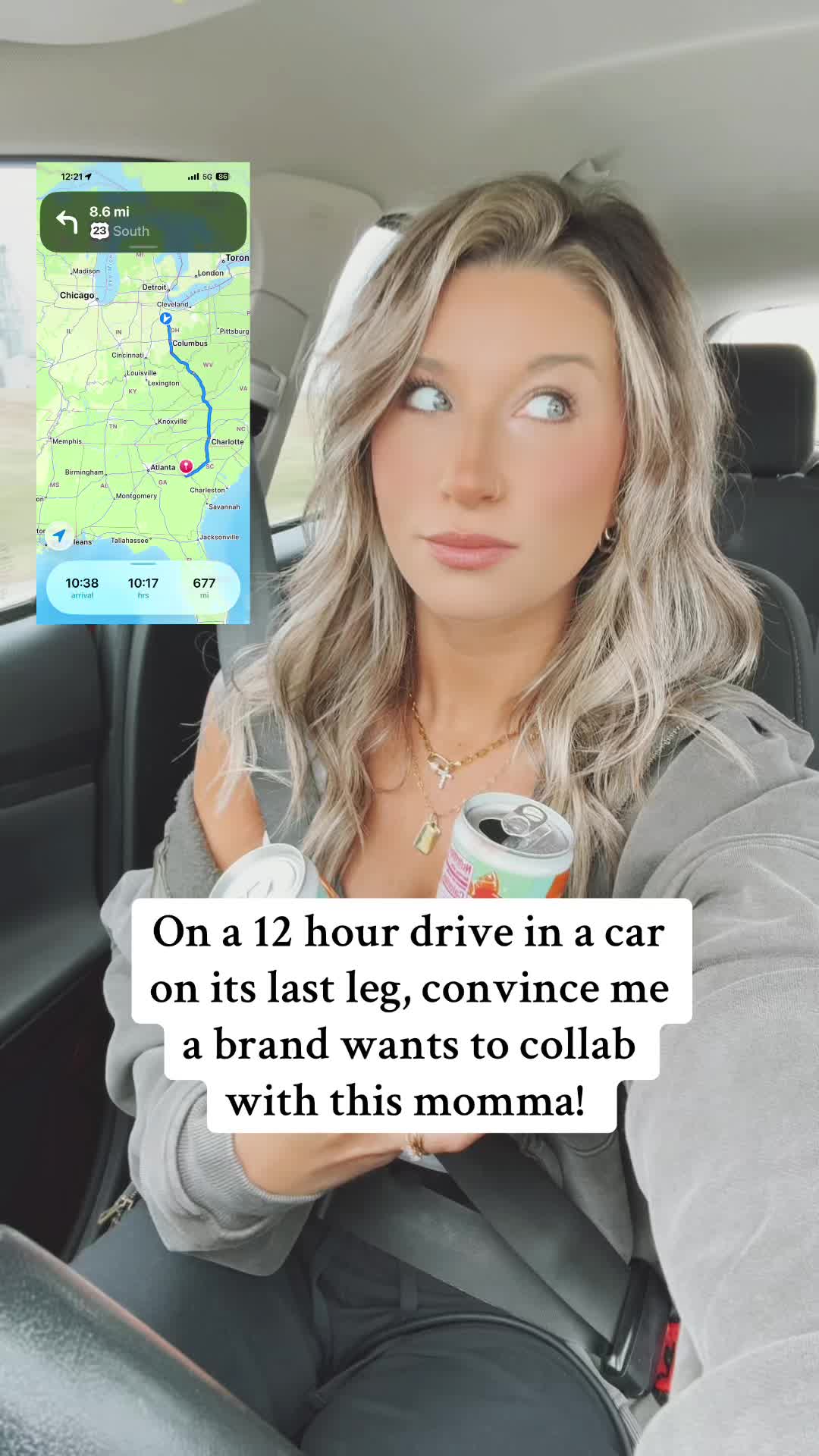 TikTok post by @ashleyelizabeth2138 for Alani Nutrition. Caption reads: @Alani Nutrition I have hope will get me thru this....