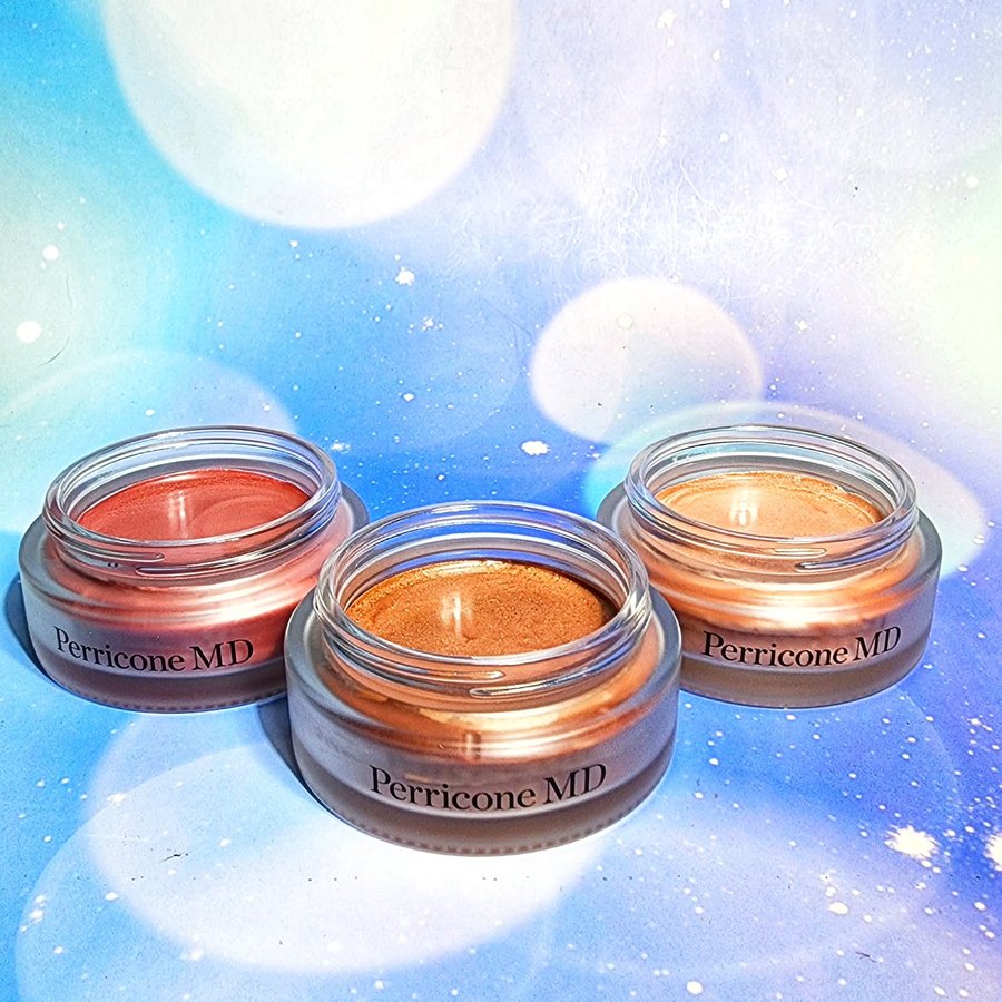 Instagram post by @alena07112 for Perricone MD. Caption reads: Thanks to @perriconemd, I was gifted three shades....