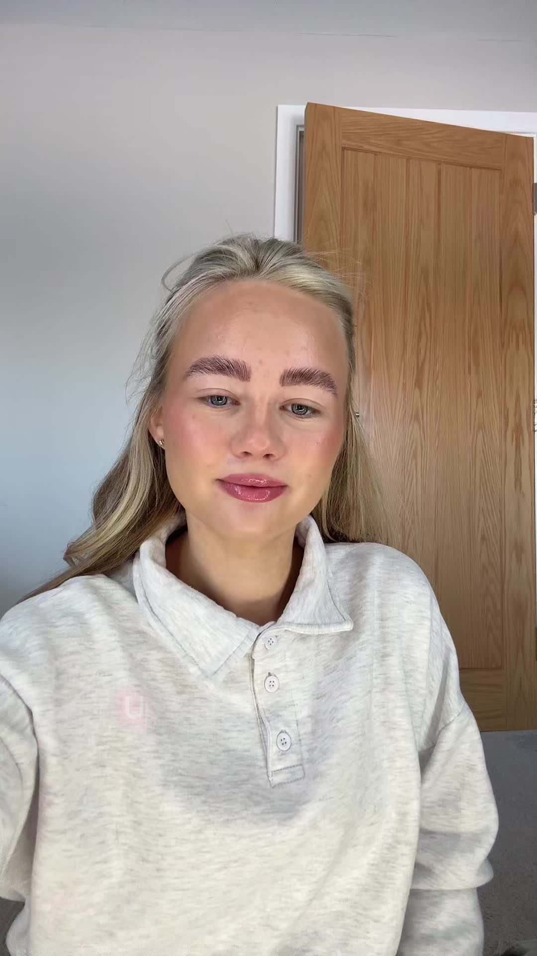 TikTok post by @madds994 for Give Me Cosmetics. Caption reads: [...] for use 💕🎀@elfcosmetics@Fyne Cosmetics....