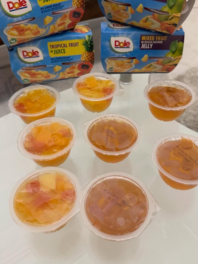Instagram post by an influencer for Dole Fruits UK. Caption reads: Delicious delivery received from @dolesunshineuk....