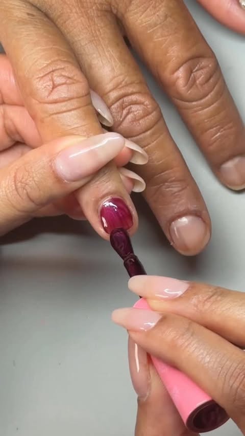 Instagram post by @nailsbypriyaa1 for Beetles Gel Polish. Caption reads: [...] nail kit on my mom 💅🏽💝 #nails....