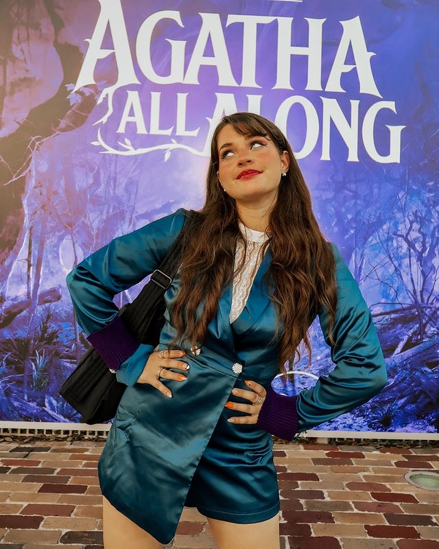 Instagram post by an influencer for Disney+. Caption reads: [...] night!! 🥹 thanks so much to @disneyplus &....