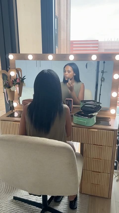 Instagram post by @winta_zesu for Xfinity. Caption reads: GRWM to watch @xfinity ‘s Best in Class 🎬 Six....