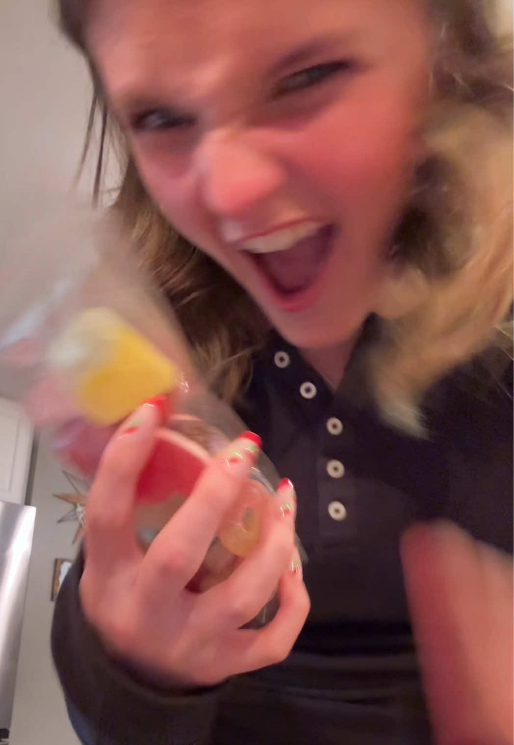 TikTok post by @cammys.spam4 for Scandycandy. Caption reads: [...] obsessed with these candies😭😭 @ScandyCandy....