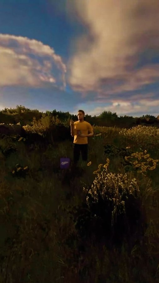 Instagram post by @dennisdomian for Milka. Caption reads: Milka me izazvala da snimim reklamu za svoj....