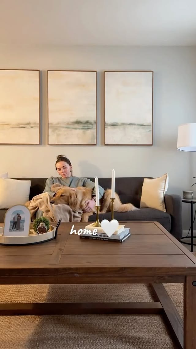 Instagram post by @cashthegoldennnn for Revival. Caption reads: making this house our home 🥰 our new @revival....