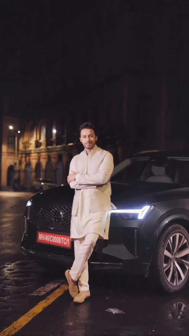 Instagram post by @rizwanbachav for Volvo Cars. Caption reads: Design that stands the test of time is what....
