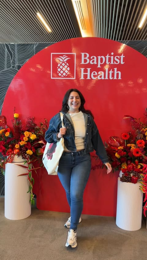 Instagram post by @_krystalmarie_ for Baptist Health. Caption reads: Such a beautiful experience at the....