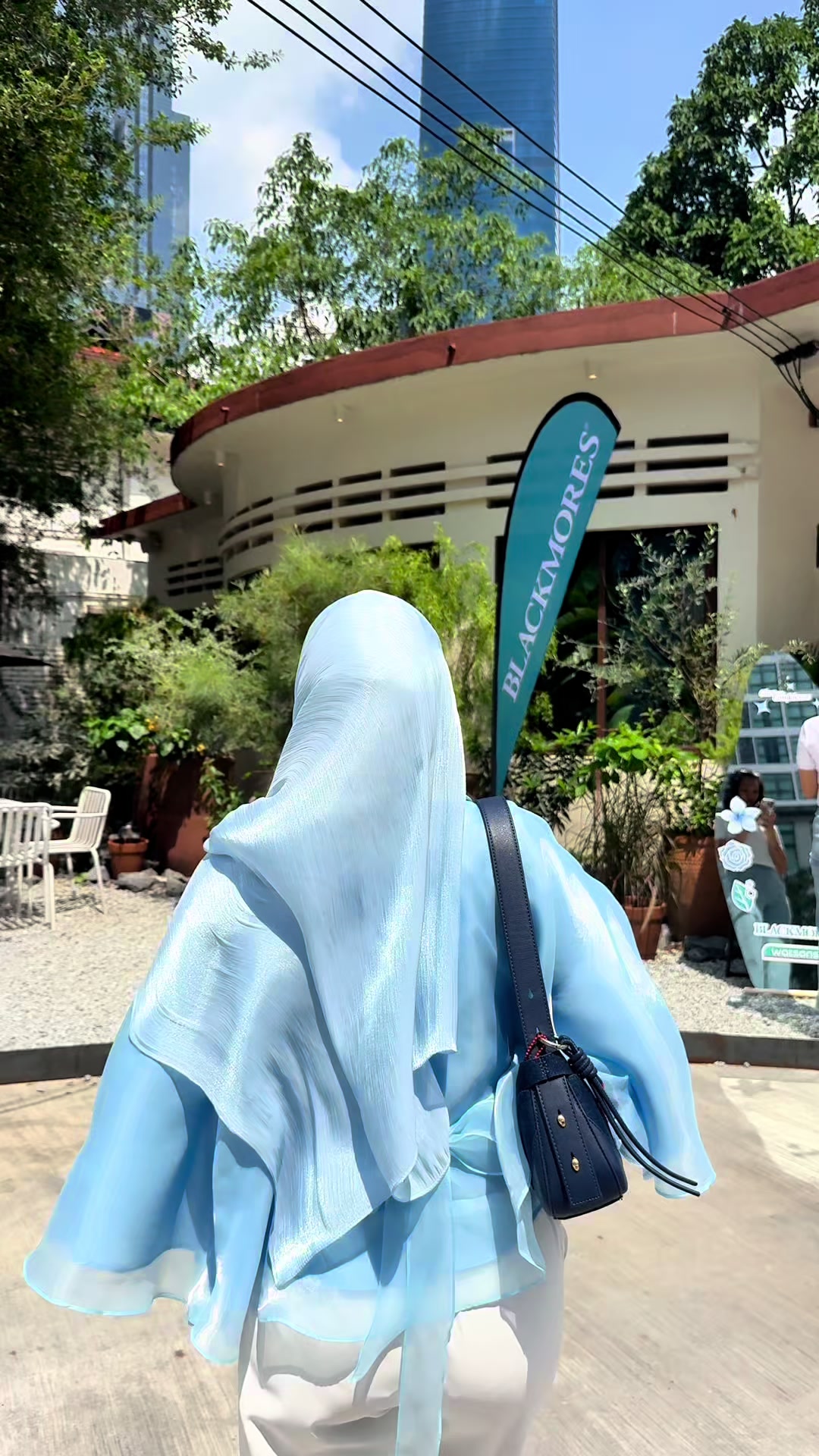 TikTok post by @yarafaee for Blackmores. Caption reads: Truly honoured to be part of the Blackmores Glow....