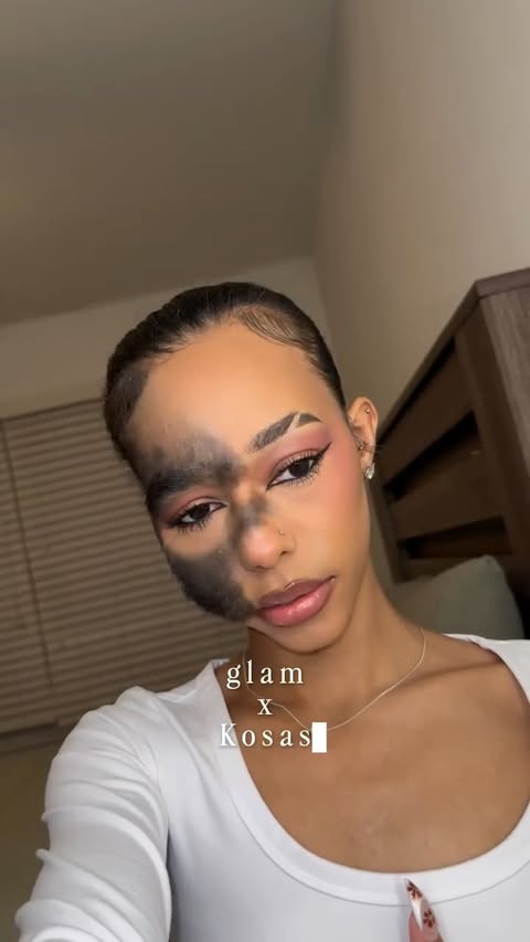 Instagram post by @gorgeoussoneee for Kosas. Caption reads: full face of @kosas 🫶🏽💕
 
(products used can be....