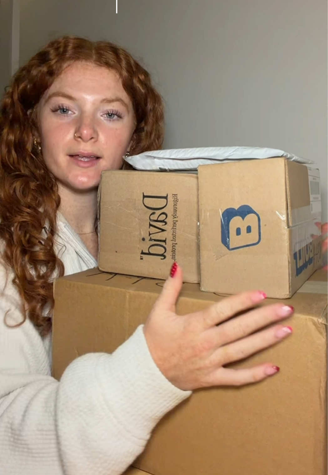 TikTok post by @maddie.shampoo for BUILT Bar. Caption reads: So grateful!! @laneige_us @BUILT.BAR @David....