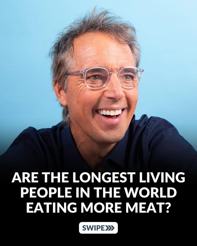 Instagram post by @danbuettner for InsideTracker. Caption reads: [...] life expectancy. (via @insidetracker).