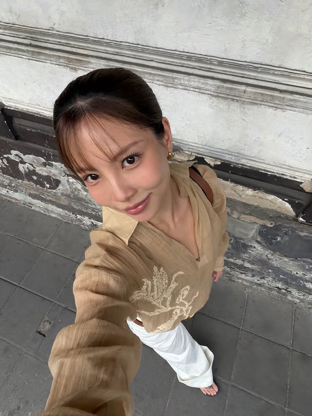 Instagram post by @aprilnaphatrada for URBAN REVIVO. Caption reads: Old city stroll @urbanrevivo #URBANREVIVO....