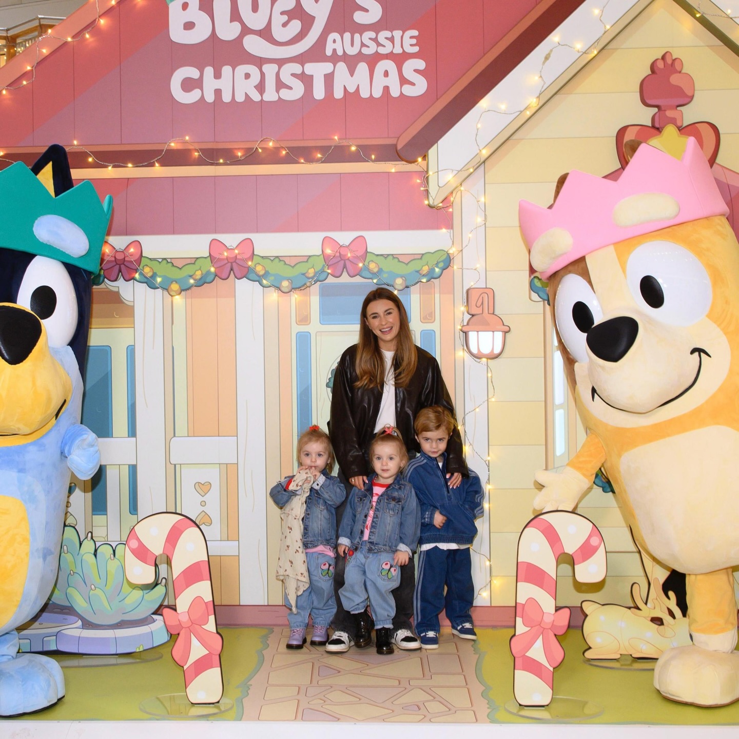 Instagram post by @danidyerxx for Bluey. Caption reads: Had such a lovely morning at Bluey’s Aussie....