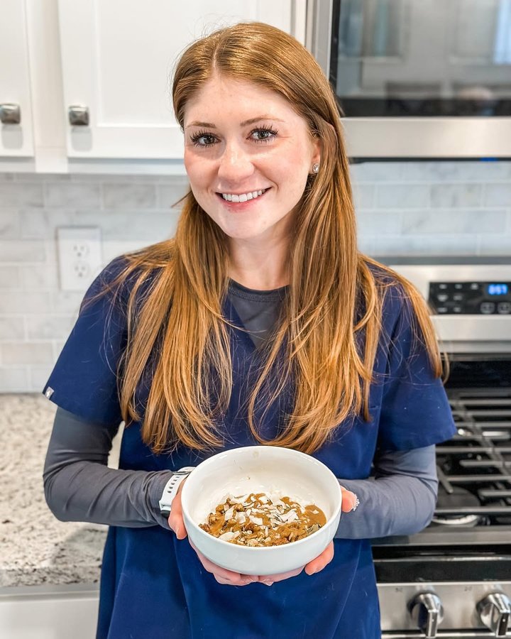 Instagram post by @runnergirl_dani for InsideTracker. Caption reads: [...] Women’s Health month. Inside Tracker....