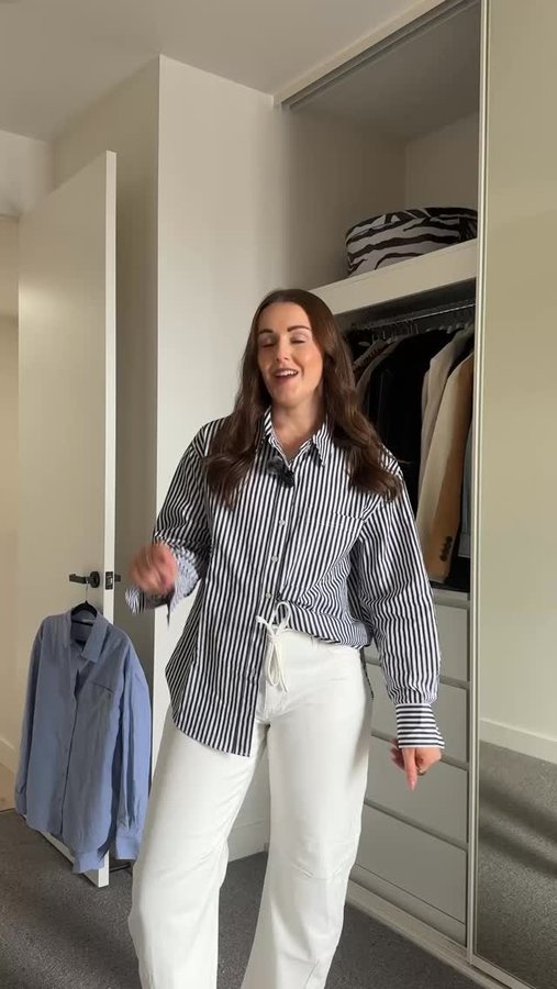 Instagram post by @georgiamaccan_ for Flo & Frankie. Caption reads: Nothing signifies spring more than a crisp pair of....