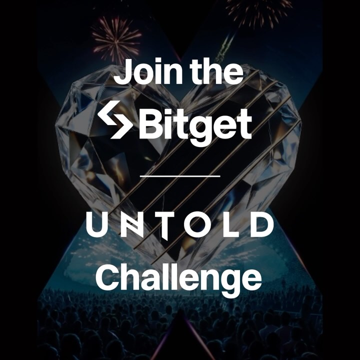 Instagram post by @untoldfestival for Bitget. Caption reads: ✨ Win big at UNTOLD with Bitget!
🎉 $10,000 in....