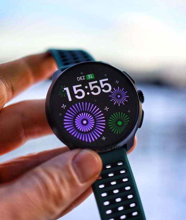 Instagram post by @gregorstrasser for Suunto. Caption reads: [...] Year & a smooth start into 2026....