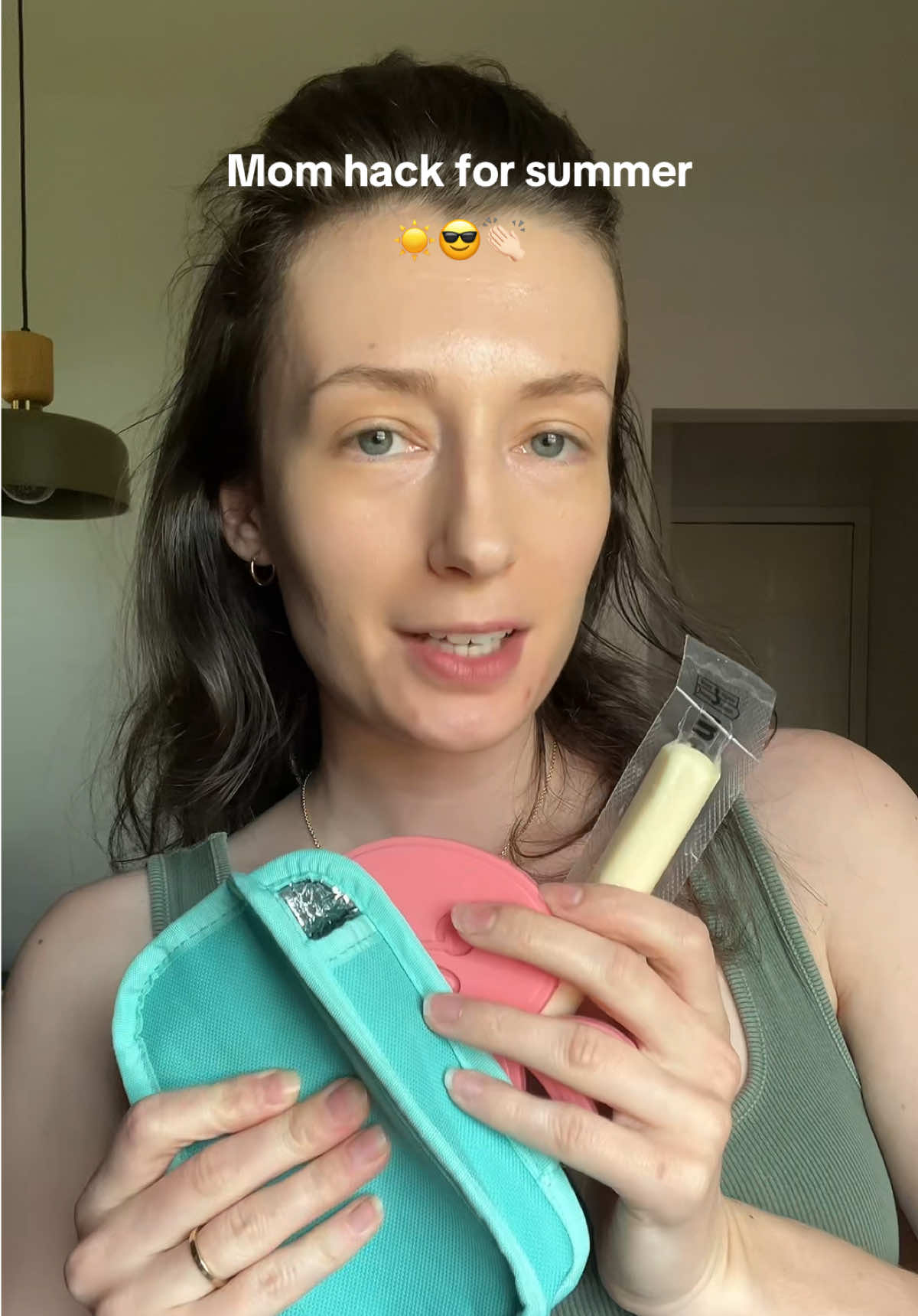 TikTok post by @bilingualcoco for OmieLife. Caption reads: Never leave the house without snacks!! @OmieLife....
