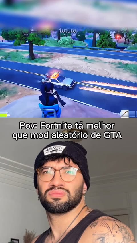 Instagram post by @andderdyaz for PlayStation. Caption reads: [...]  #HoraZeroFortnite #EpicPartner....