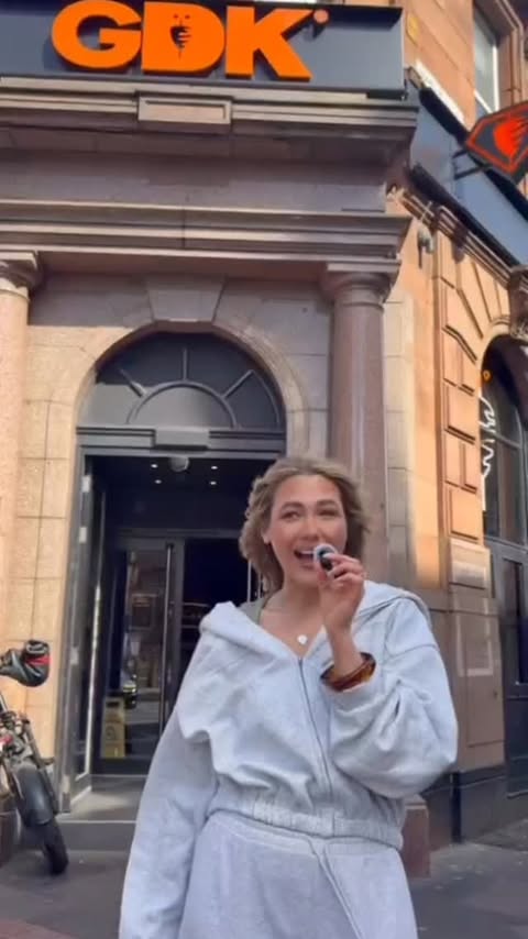 Instagram post by @niamh_doyle01 for German Doner Kebab. Caption reads: Did you know @germandonerkebabuk has a protein gym....