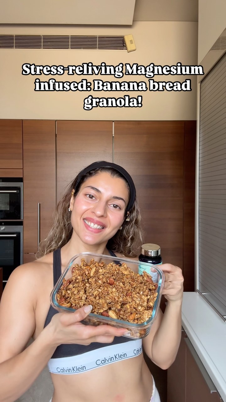 Instagram post by @vinitamungi_plantbased for The Co Being. Caption reads: Did you know that magnesium plays a vital role in....