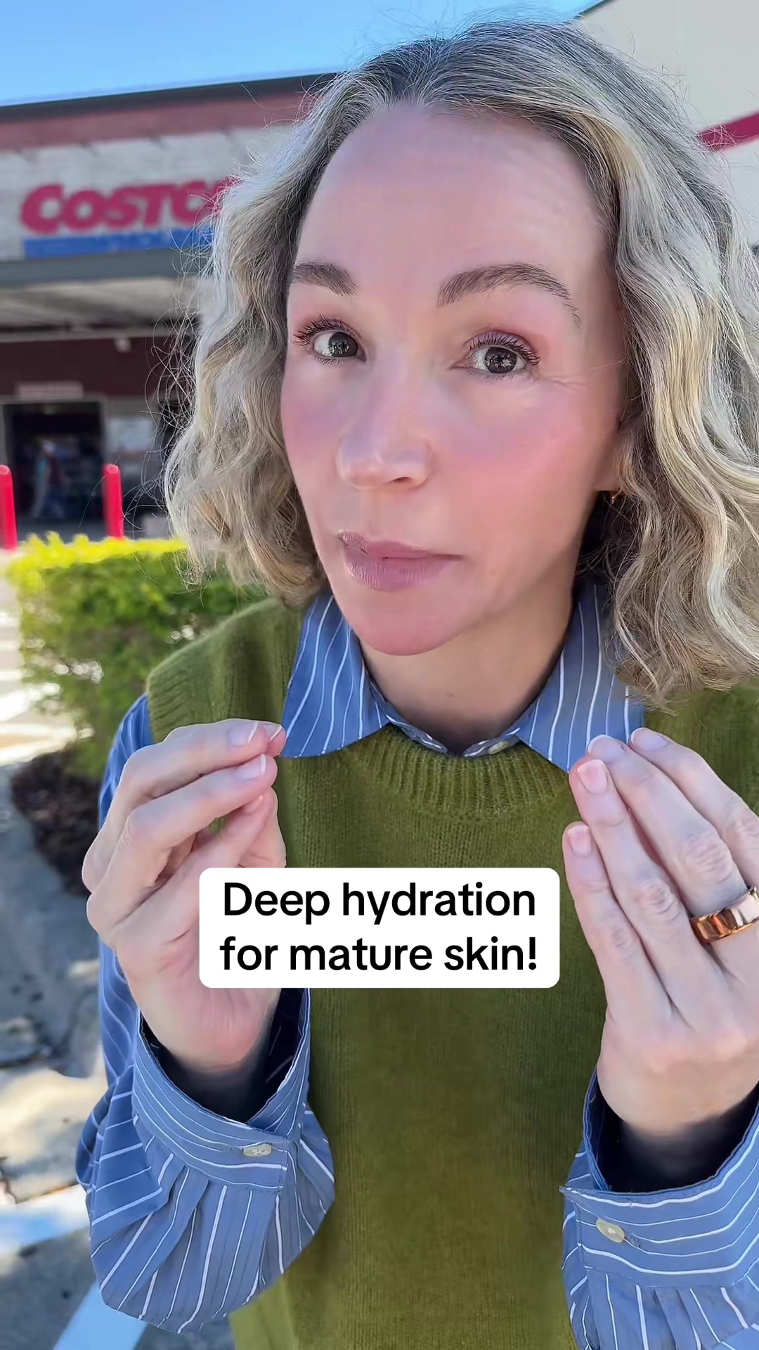 TikTok post by @mysistersskin for RoC Skincare. Caption reads: [...] and grab it before it sells out! @RoC....