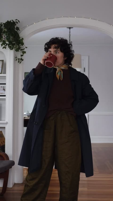 Instagram post by @ellasveganplate for Tradlands. Caption reads: [...] with this get ready with me. 

Tradlands....