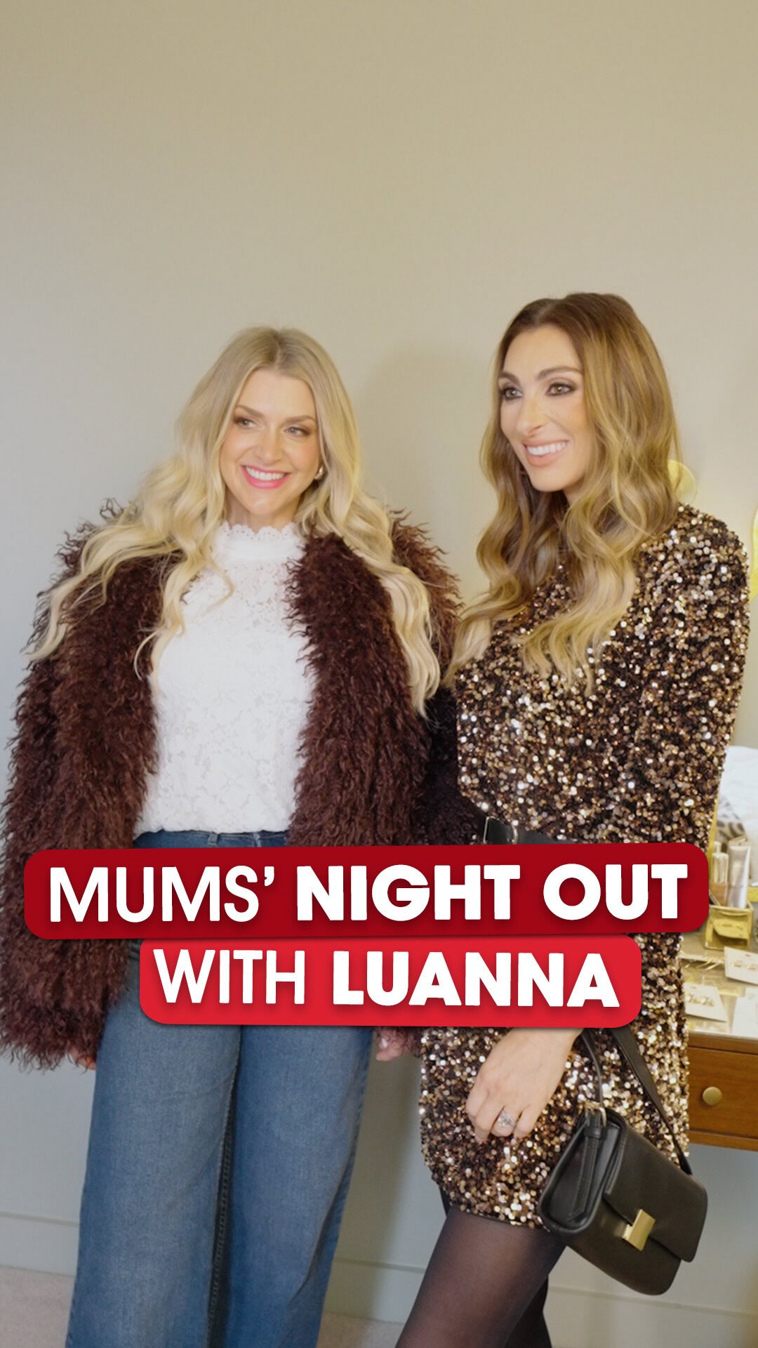 Instagram post by @luisazissman for Matalan. Caption reads: Because who doesn’t love a night out with their....
