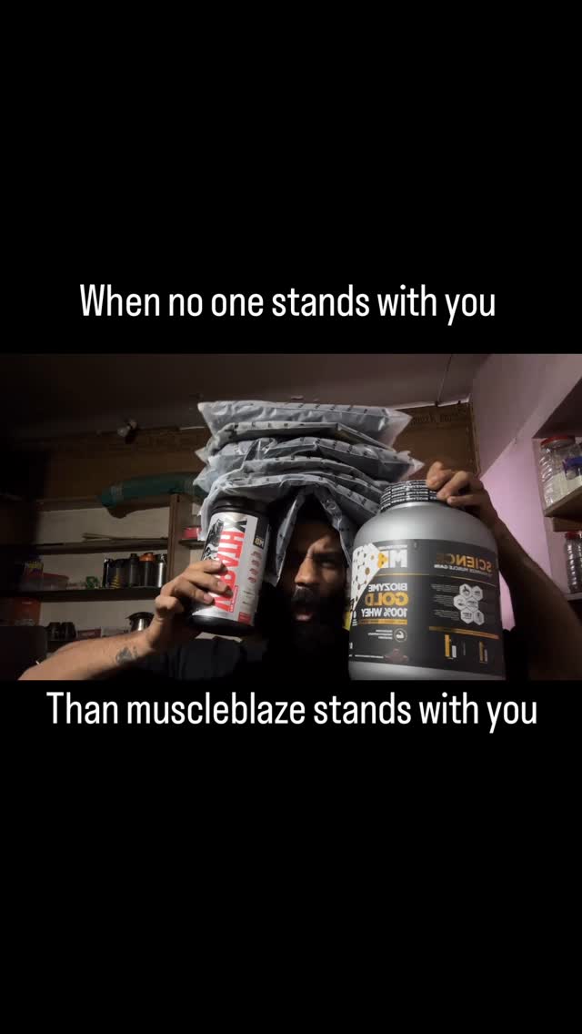 Instagram post by @97subhash for MuscleBlaze. Caption reads: @muscleblaze 
@wrathxenergy 

#hardwork #love.