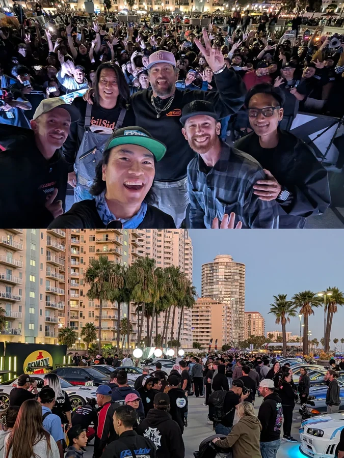 Instagram post by @larry_chen_foto for PENNZOIL. Caption reads: [...] event, as well as our title sponsor....