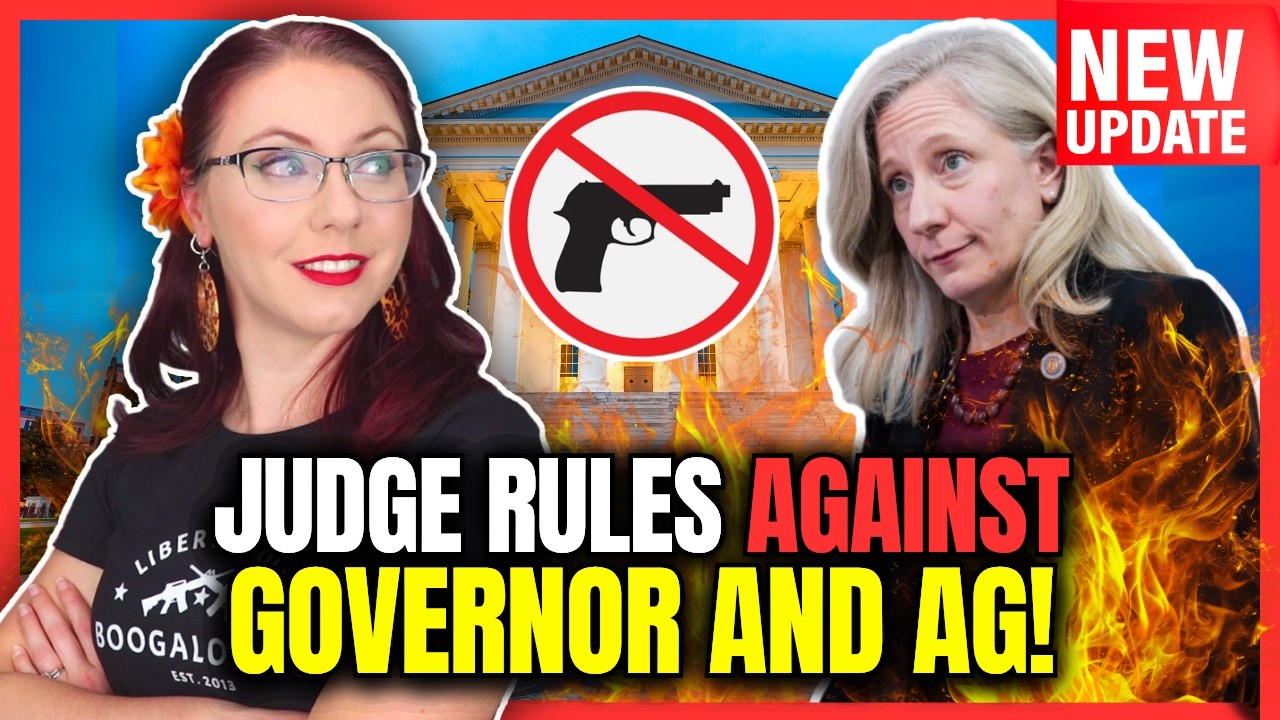 YouTube post by @LibertyDoll for AvantLink. Caption reads: Judge Rules AGAINST Governor, Attorney General!.