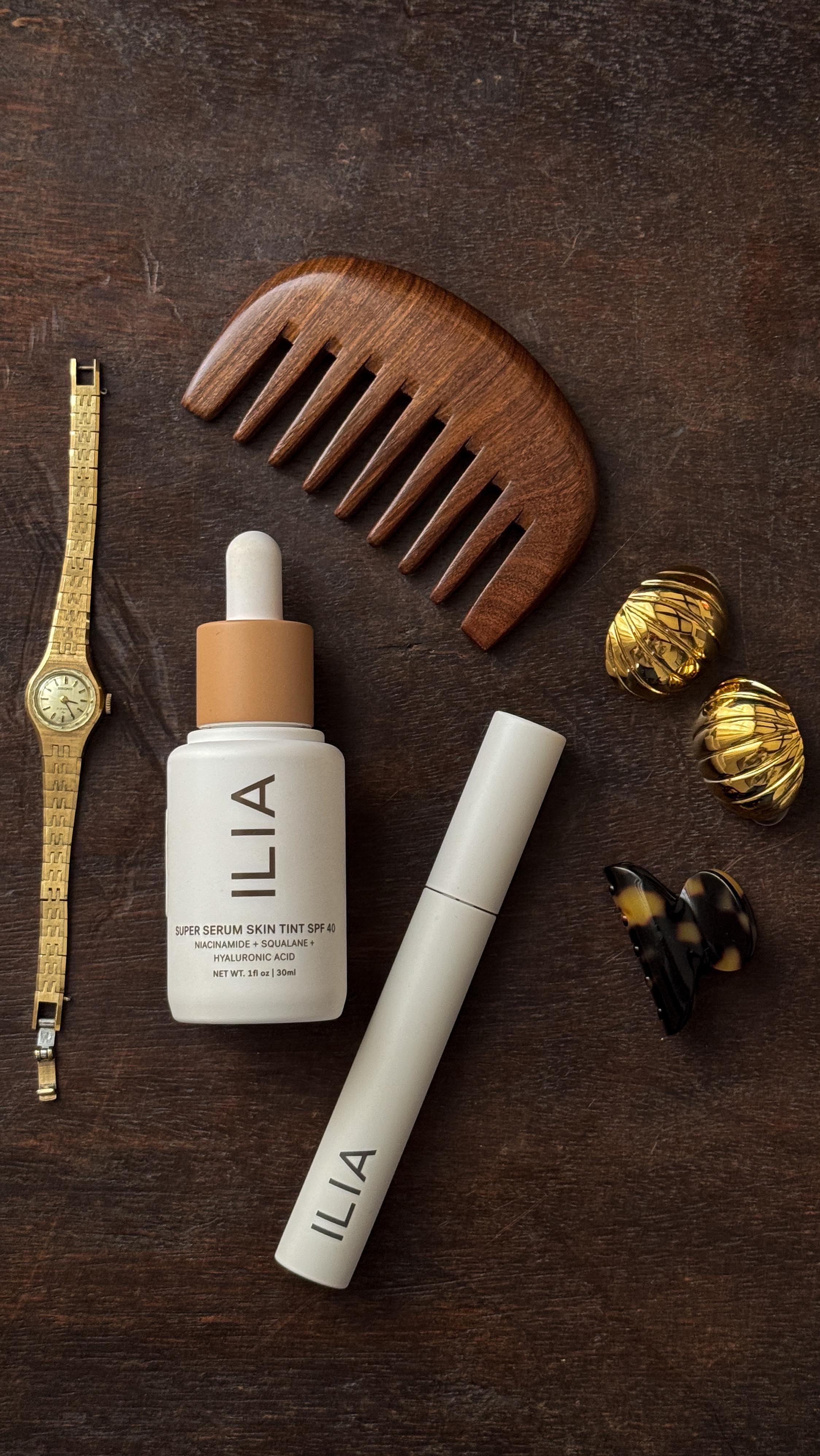 Instagram post by @madisonamateau for ILIA Beauty. Caption reads: THE skin tint @iliabeauty #iliabeautypartner.