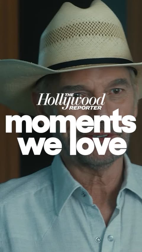 Instagram post by @landmanpplus for Hollywood Reporter. Caption reads: Runaway hit @landmanpplus shattered @paramountplus....