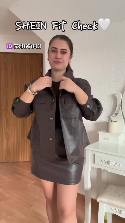 Instagram post by @den.ic.life for Shein. Caption reads: 🔍 Search E7TXE to shop my trendies picks on....