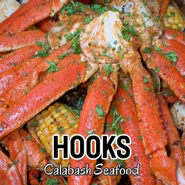 Instagram post by @hooksbuffet_ for Eater. Caption reads: Just made the trip from Atlanta to Myrtle....