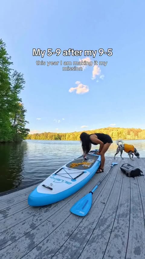 Instagram post by @ryderdalmatian for Warby Parker. Caption reads: [...] beautiful day to hit the lake wearing....