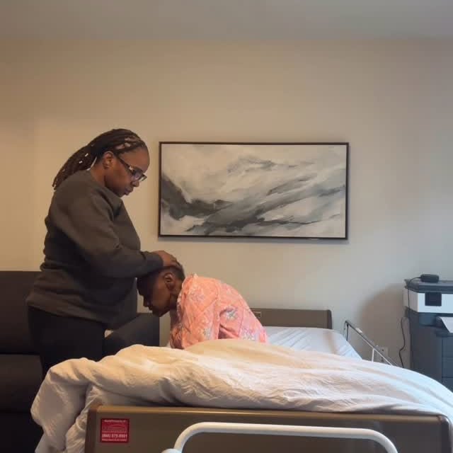 Instagram post by @iamgertrudejordan for Greenlight. Caption reads: "Caring for a loved one with dementia comes with a....