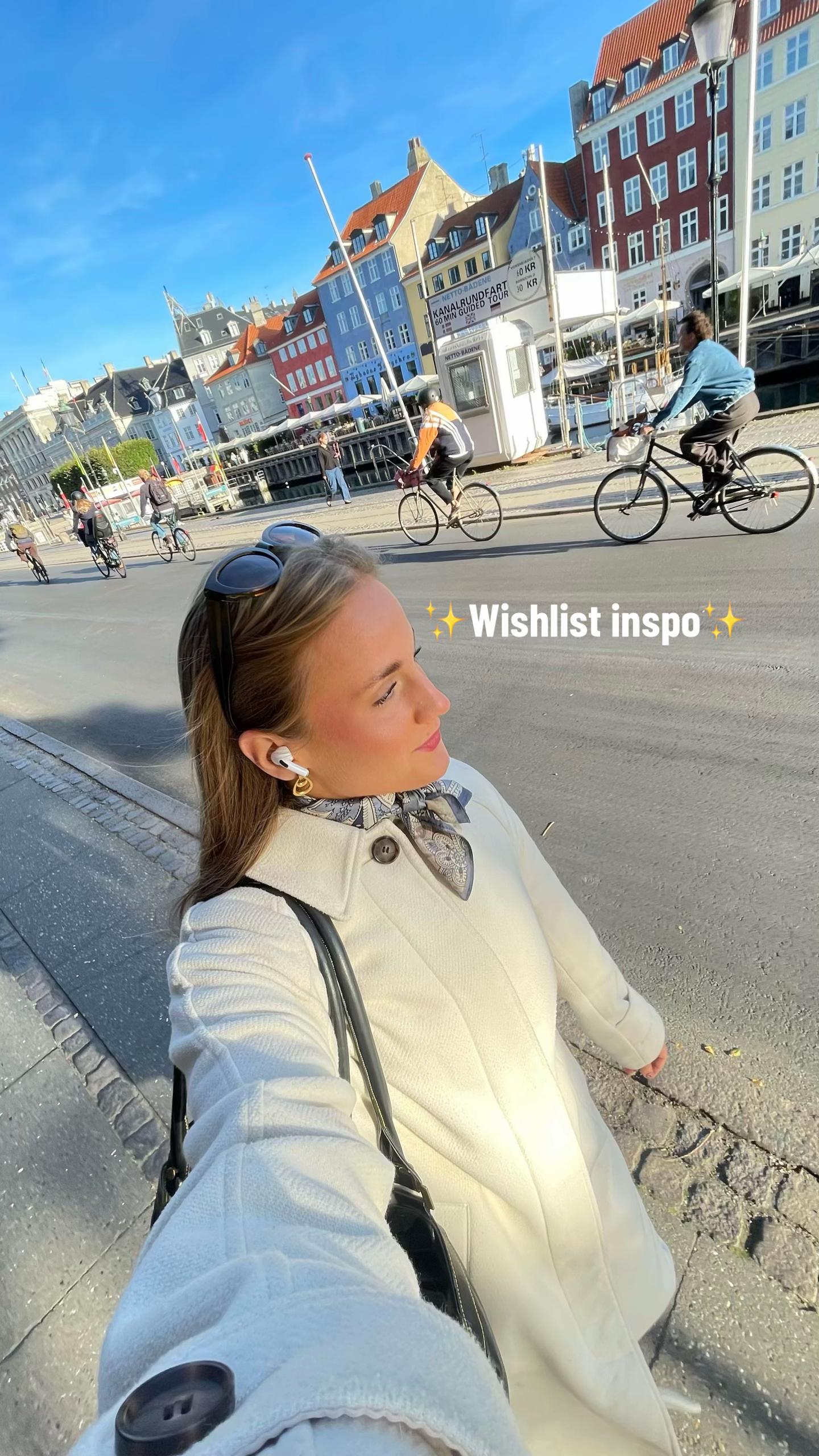 TikTok post by @josephiebangkjaersgaard for EYDA. Caption reads: Annonce for smukke @EYDA 🤍 #wishlist .