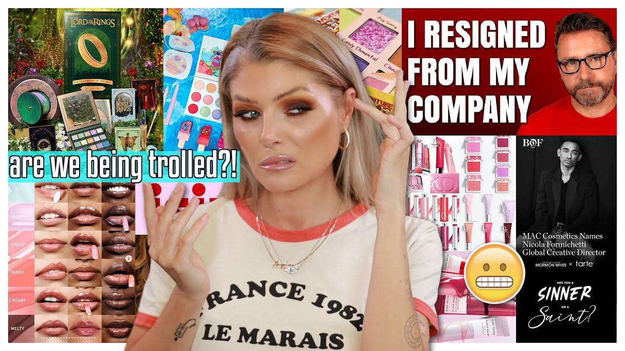 YouTube post by @AngelicaNyqvist for Ulike. Caption reads: WHAT IS GOING ON WITH WAYNE GOSS?! 😳 | New Makeup....