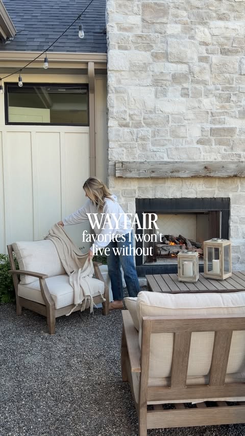 Instagram post by @white.at.home for Wayfair. Caption reads: [...] links and details 🤍 #ad These are the....