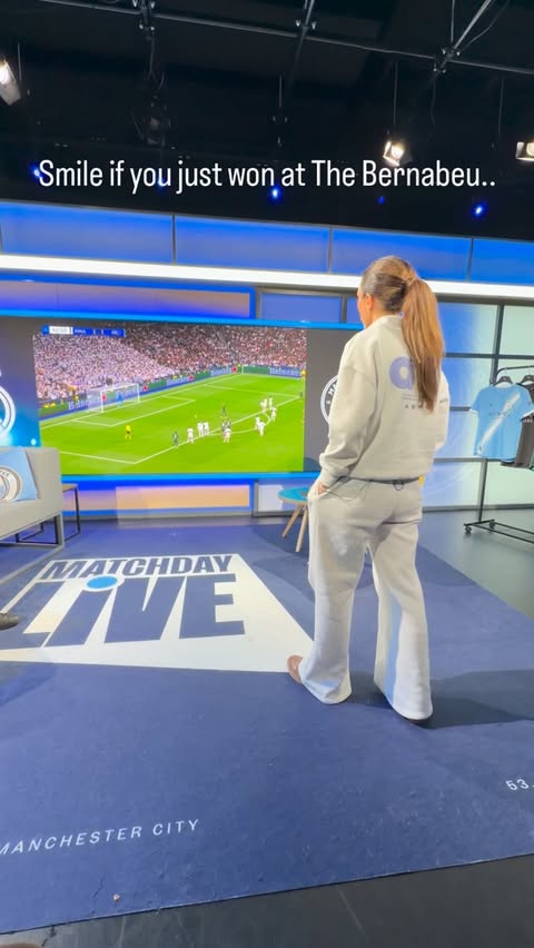 Instagram post by @nataliepikepresenter for Manchester City. Caption reads: Bring grins all round!!!! 

What did we make of....