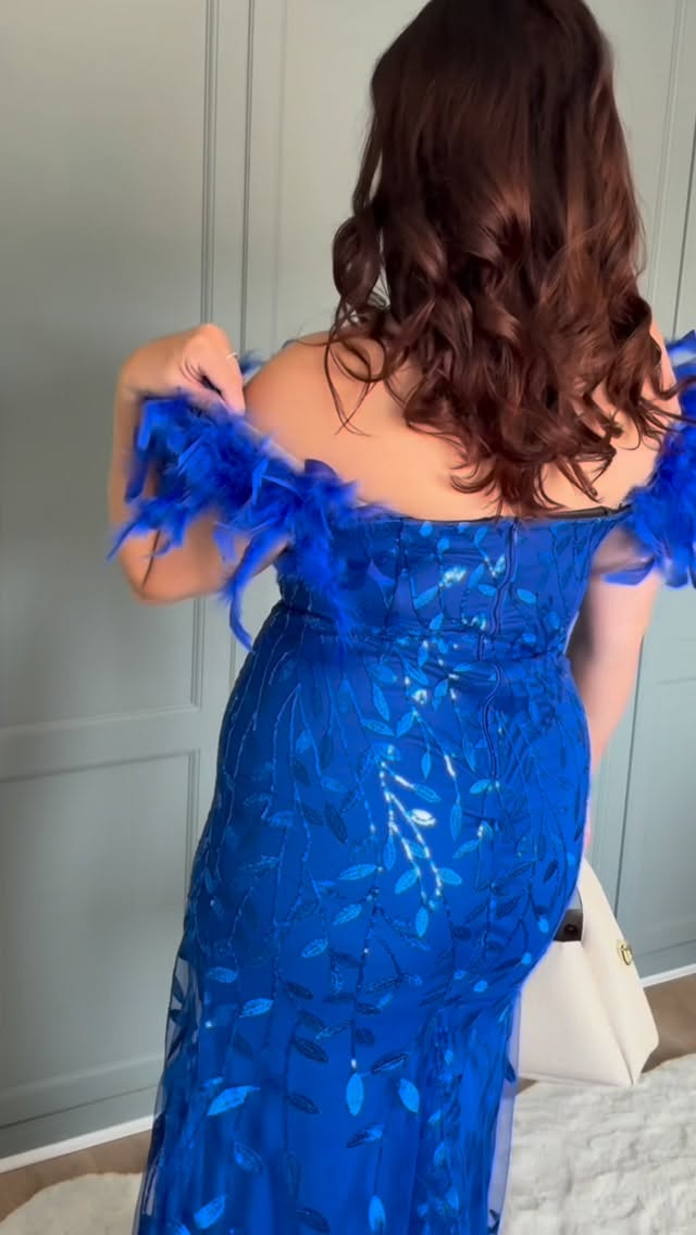 Instagram post by @at_tiffanyss_ for Ever-Pretty. Caption reads: [...] 
~ Which dress will you be choosing?....