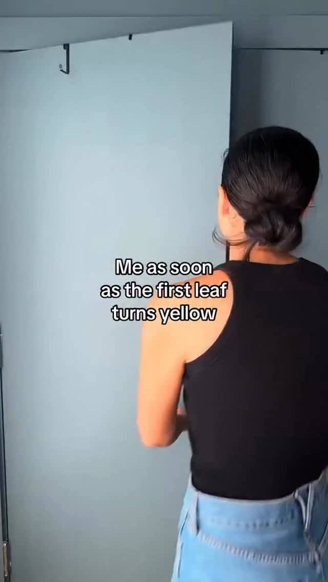 Instagram post by @leslie_corona_ for Real Simple. Caption reads: Doesn’t it feel great to swap out your closet for....