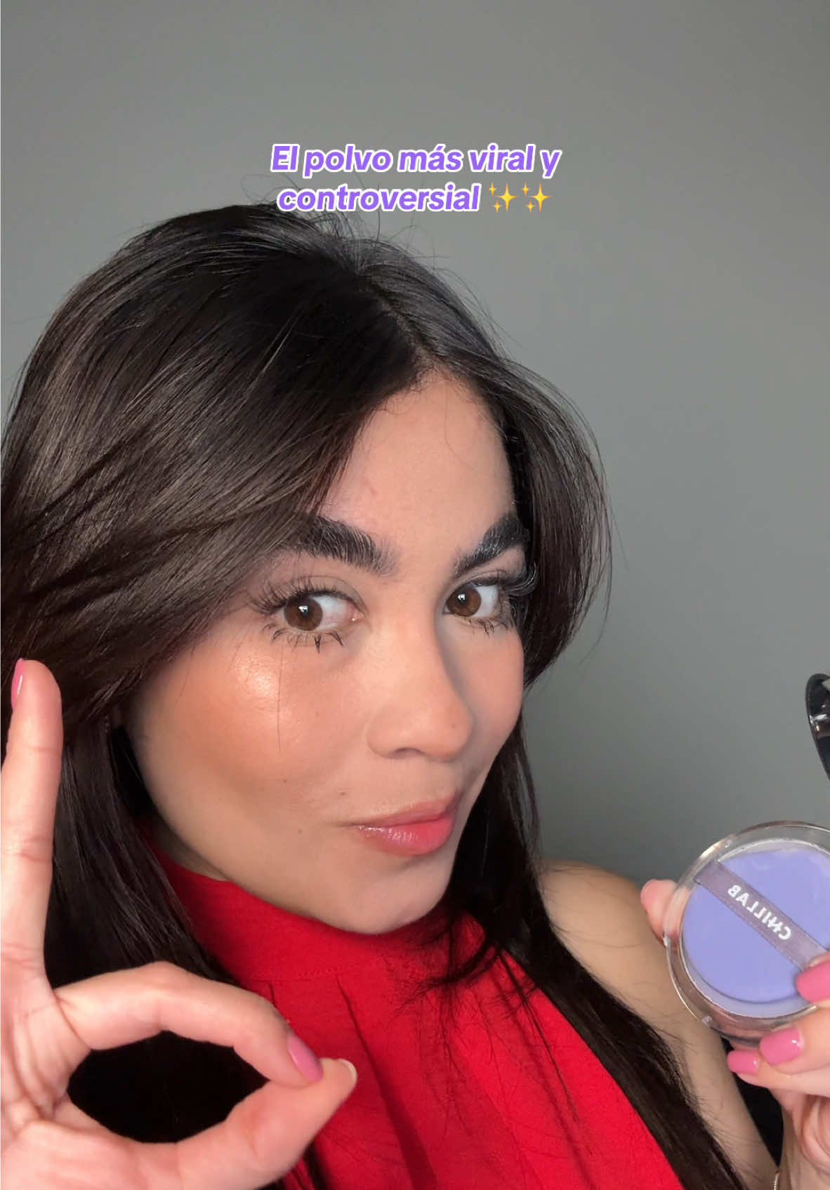 TikTok post by @zaezgrey for Chillab. Caption reads: @CHILLAB ✨💜💜💜.