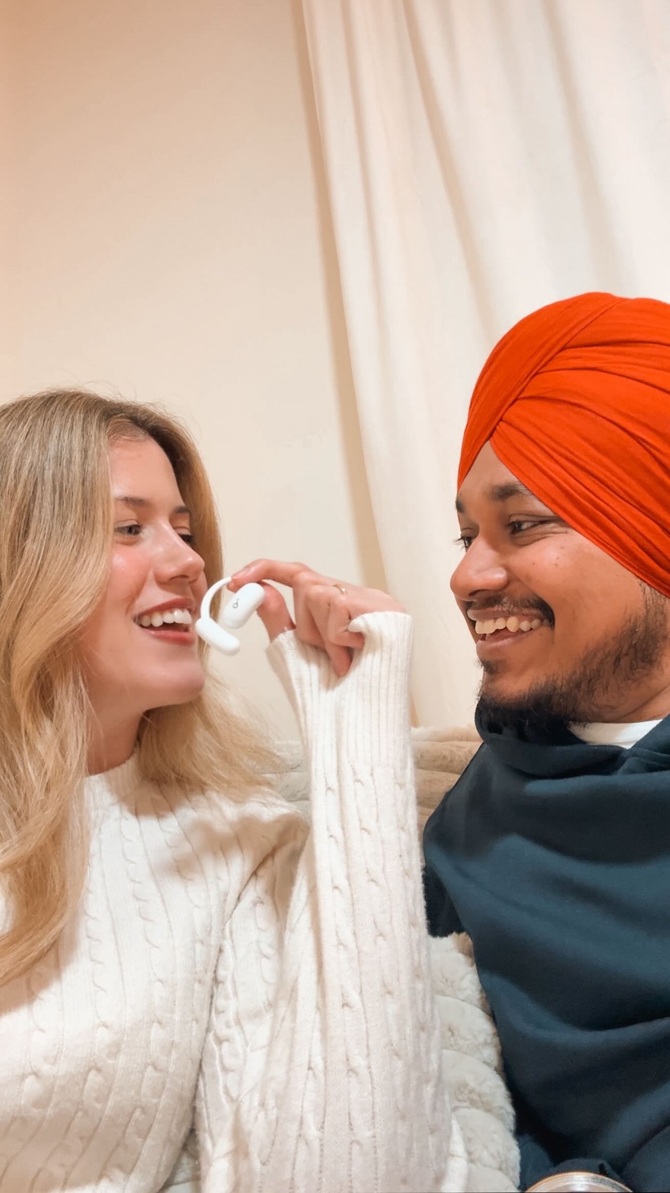 Instagram post by @lissandnikk for Soundcore. Caption reads: These will be really handy in all the family group....