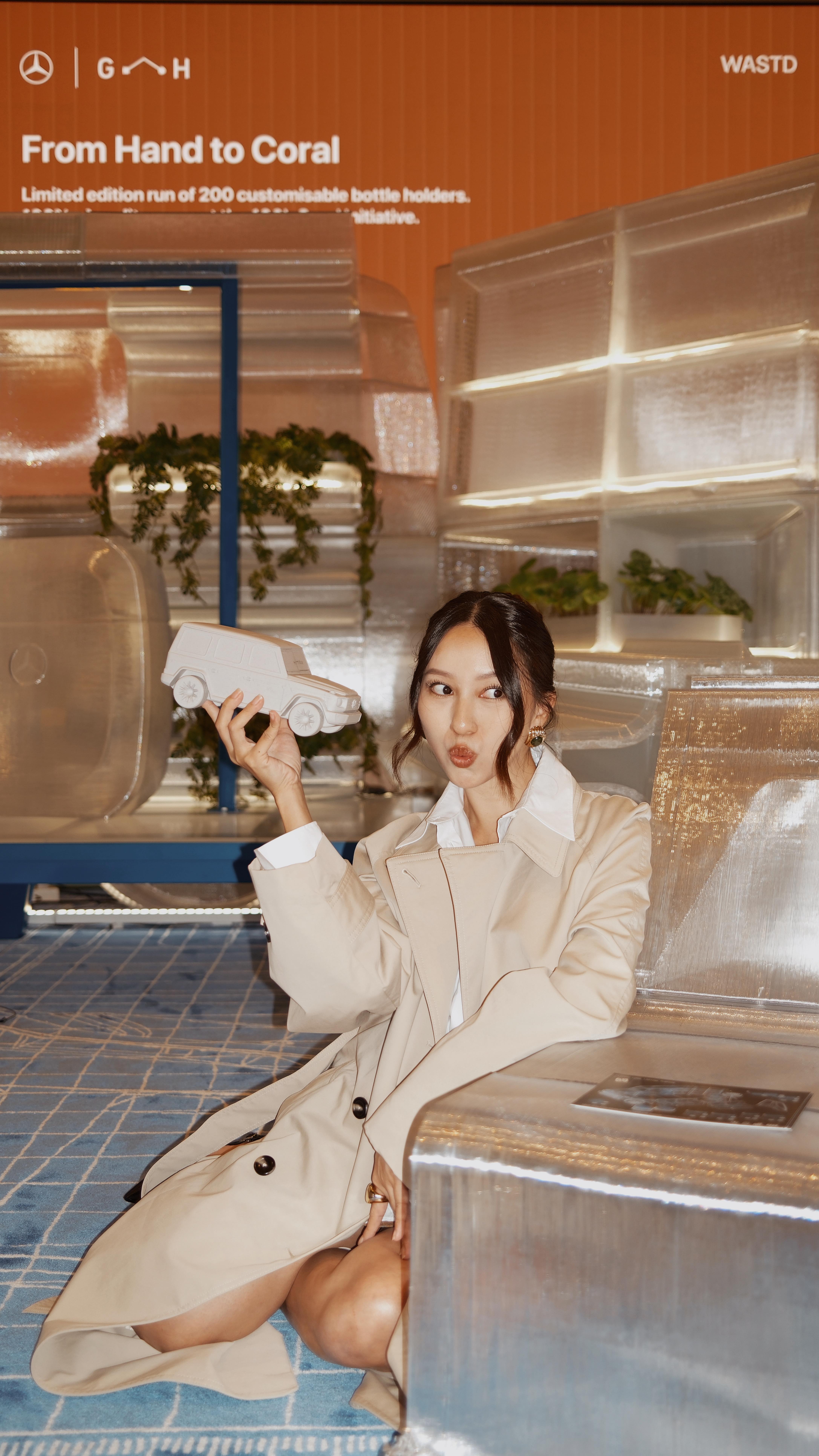 Instagram post by @melissackoh for Mercedes-Benz. Caption reads: Being part of Mercedes-Benz ‘Engineered for....